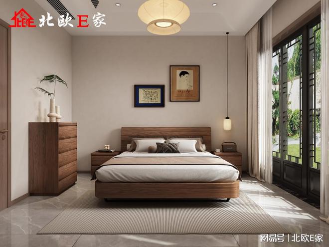 家：新中式家装设计美得不可方物九游会真人游戏第一品牌北欧E(图5)